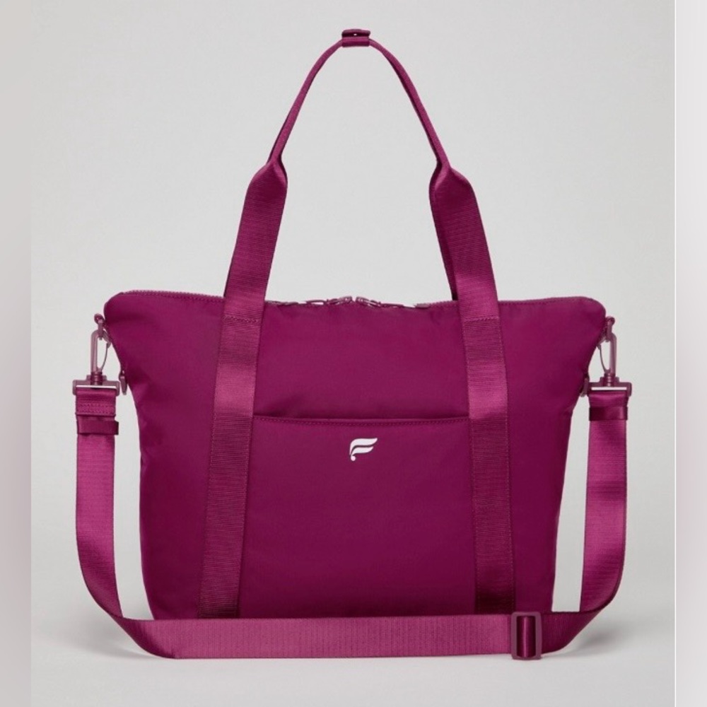 Fabletics The Everyday Tote in Berry Crush